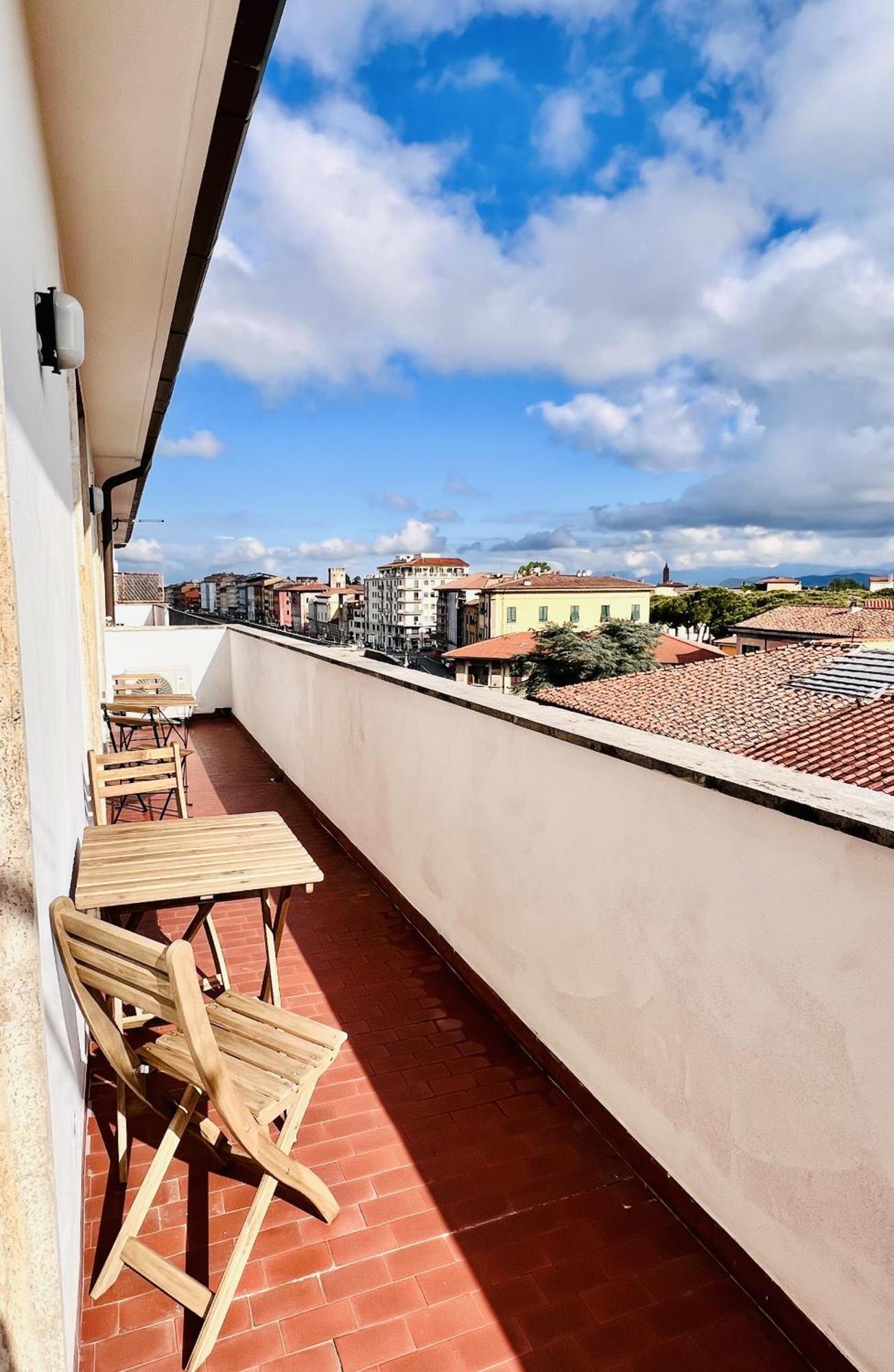 Attico Terrazza Vista Panoramica Lungarni Pisaniアパートメント エクステリア 写真